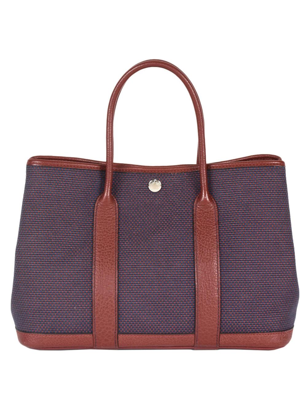 Hermes Garden Party Tote Toile And #350336H24B